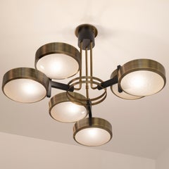 Eclissi Ceiling Light by Gaspare Asaro - Bronze Finish Murano Glass Version