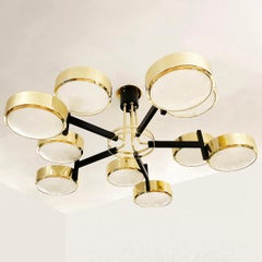 Eclissi Grande Ceiling Light by Gaspare Asaro. Murano Glass Version