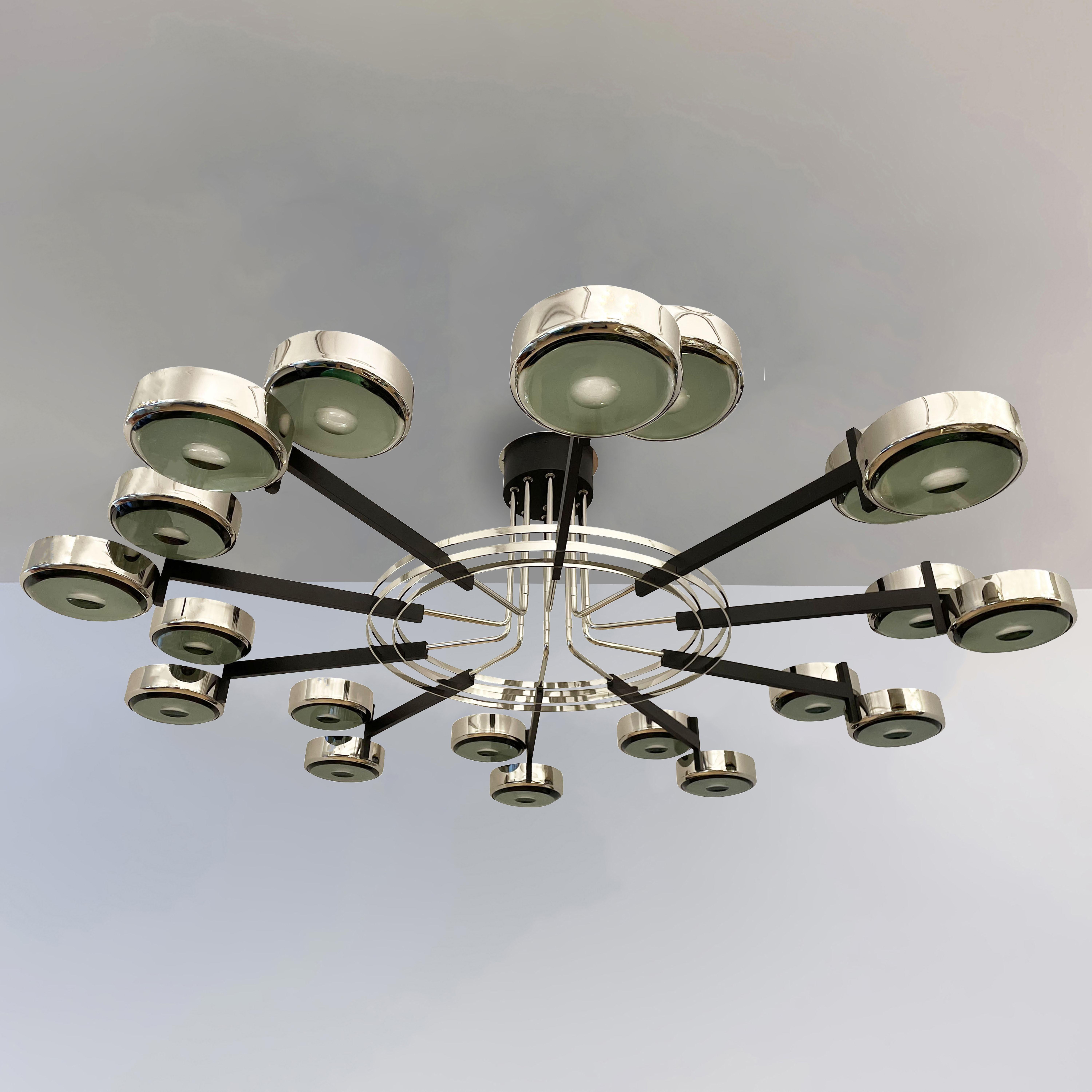 Modern Eclissi N.20 Ceiling Light by Gaspare Asaro For Sale