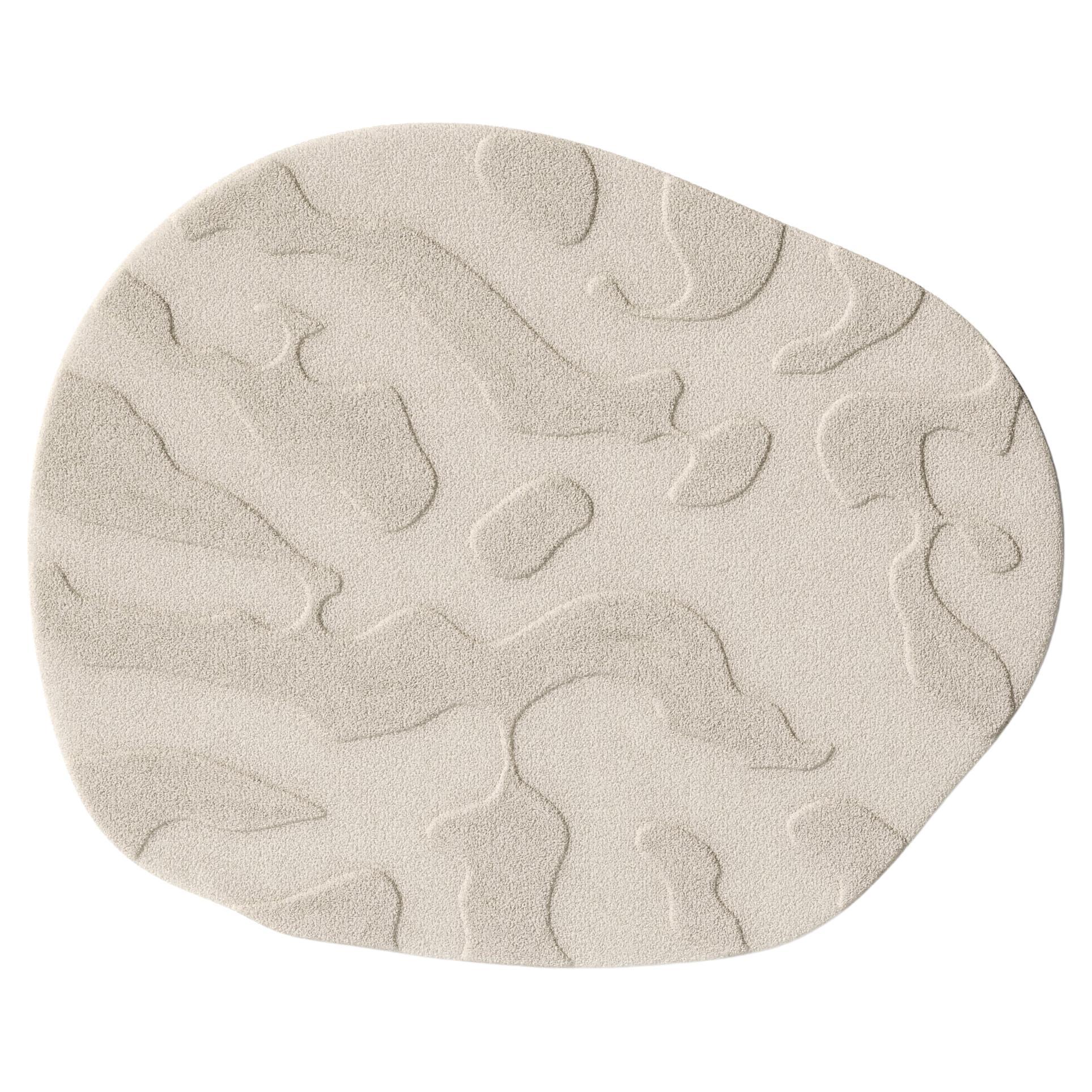 Eco-Friendly Regenerated Nylon Coral Seixo Rug by Studio Orth en vente