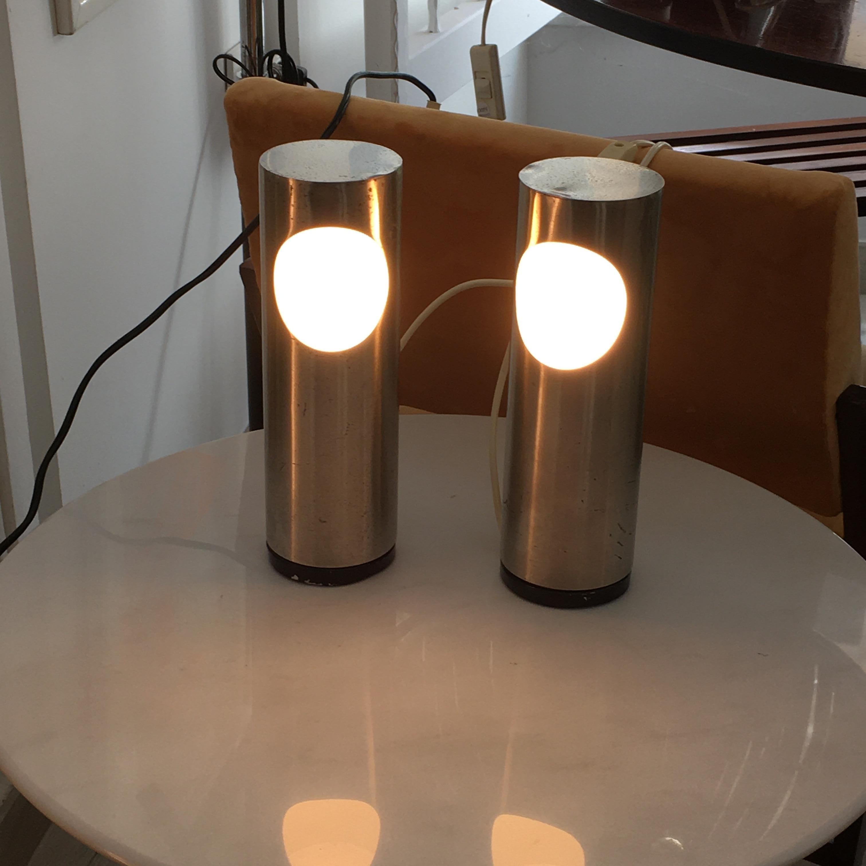 Ecolighy Pair of Table Lamp, Italy, 1960 2