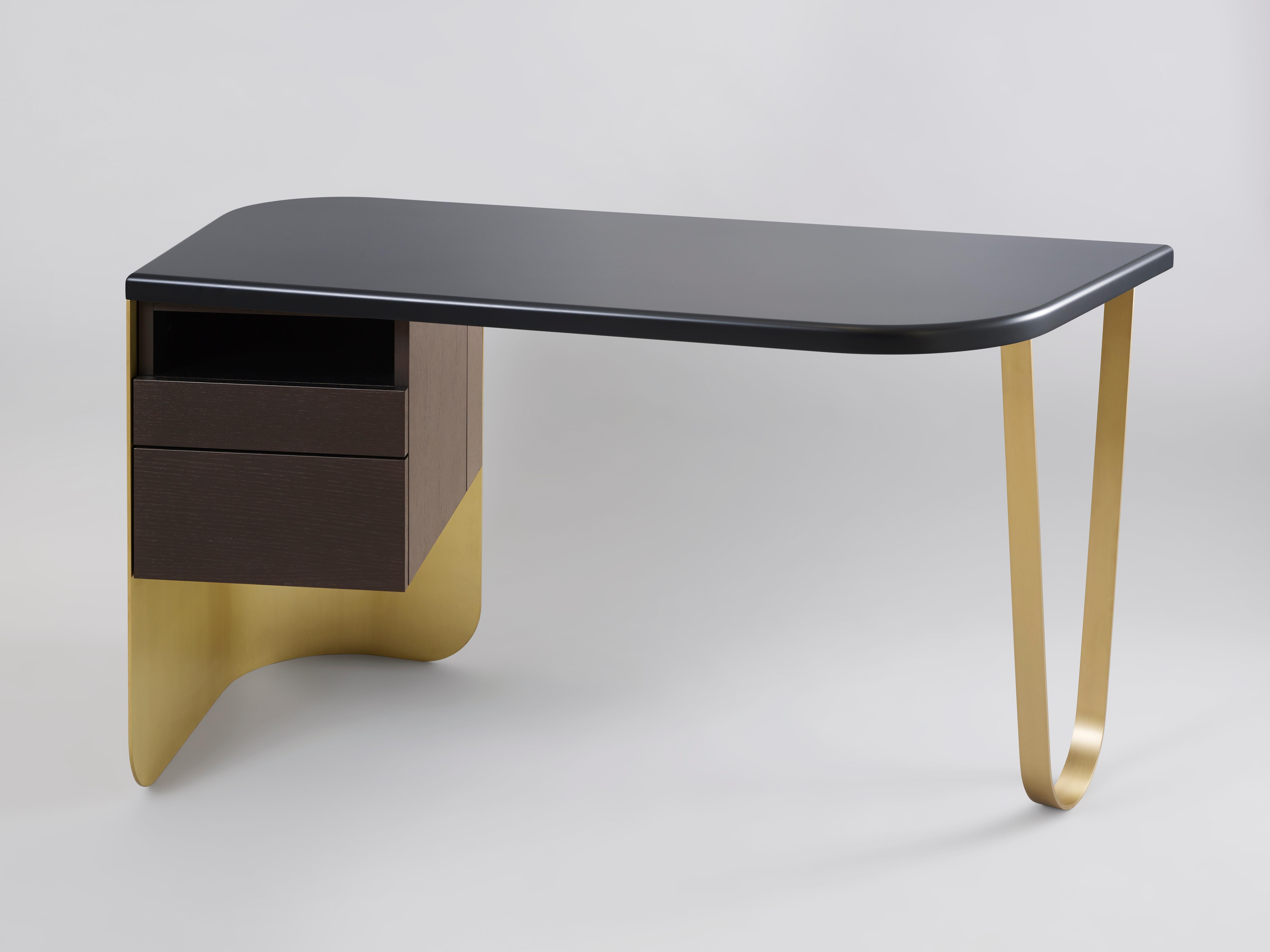 Ebonized 'Écritoire', a Gem-Like Desk Bridging Design and the Decorative Arts For Sale