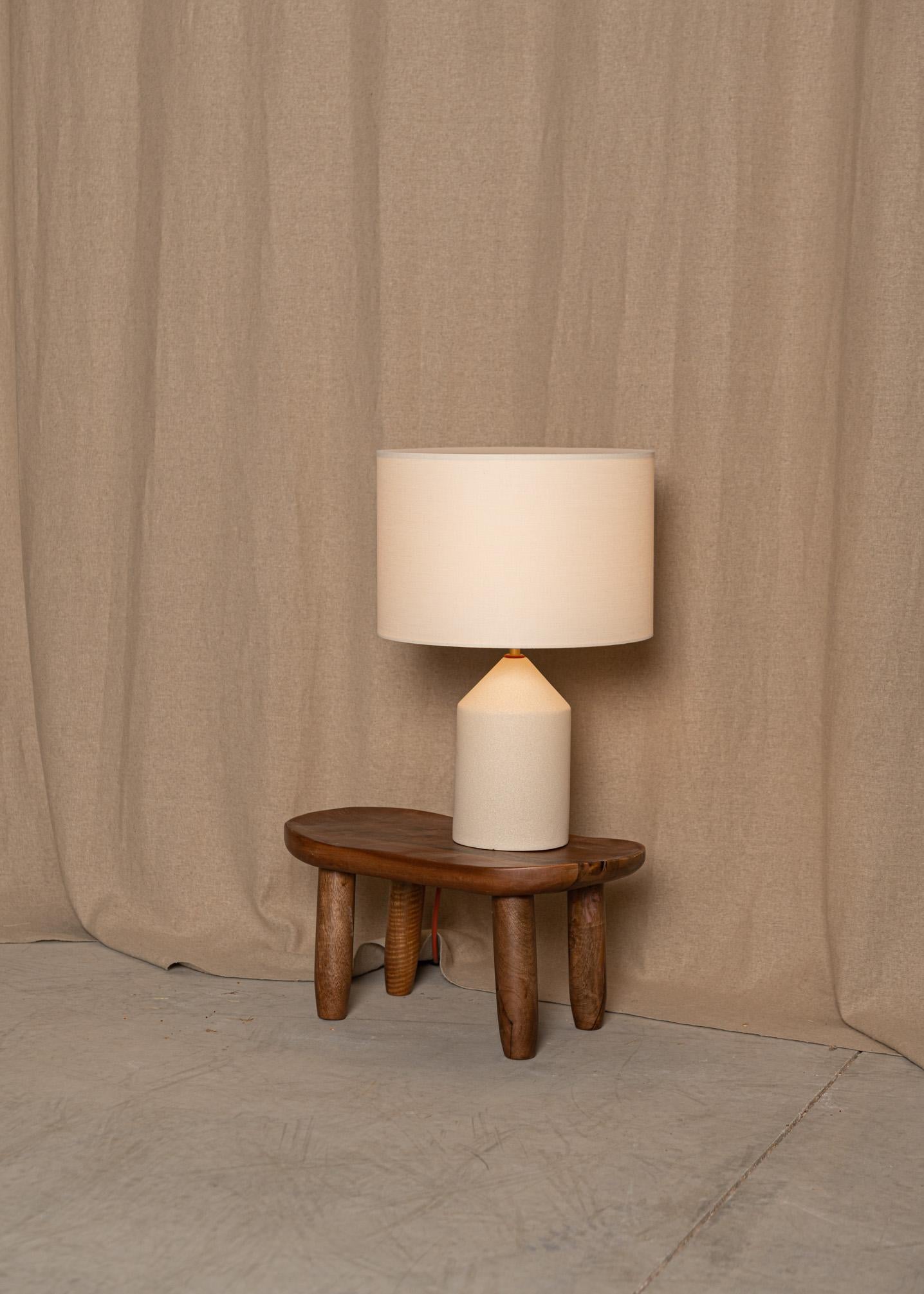 Contemporary Ecru Ceramic Josef Table Lamp by Simone & Marcel For Sale
