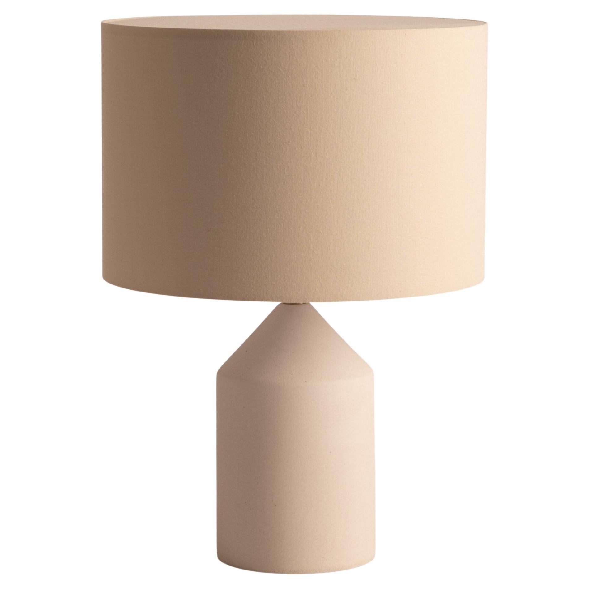 Ecru Ceramic Josef Table Lamp by Simone & Marcel For Sale