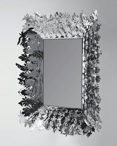 "Neobarocker skulpturaler Wandspiegel "Ekstatische Welt
