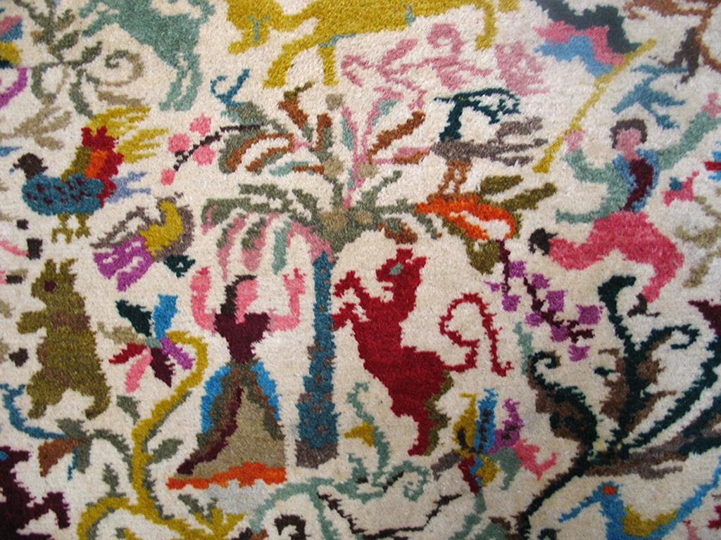 Ecuadorean Mid 20th Century Ecuadorian Carpet ByOlga Fisch ( 11' x 13'4