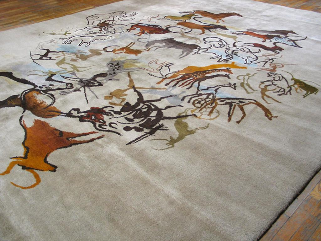 Art Nouveau Ecuadorian Carpets Designed by Olga Fisch 12'0