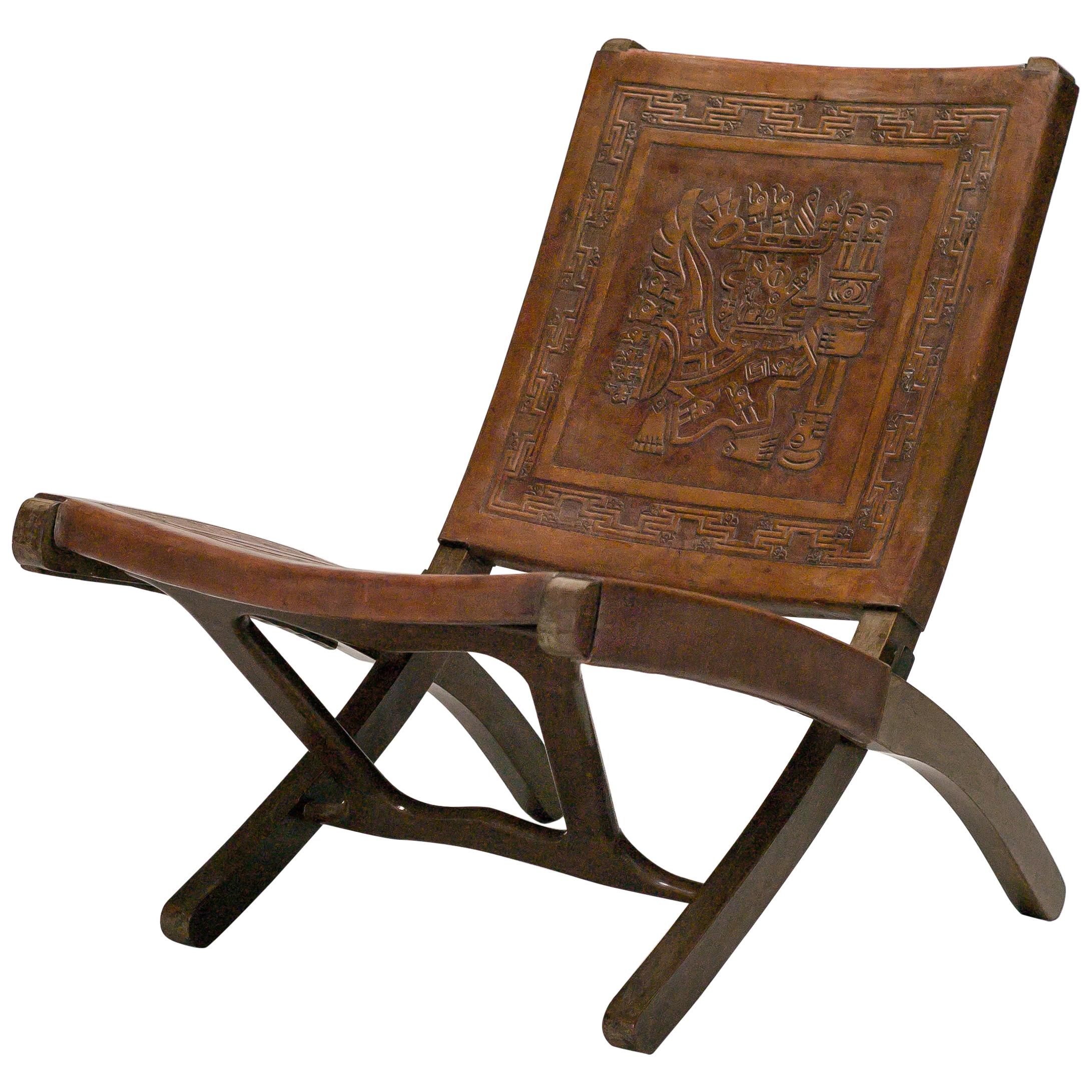 Ecuadorian Folding Chair by Angel Pazmino
