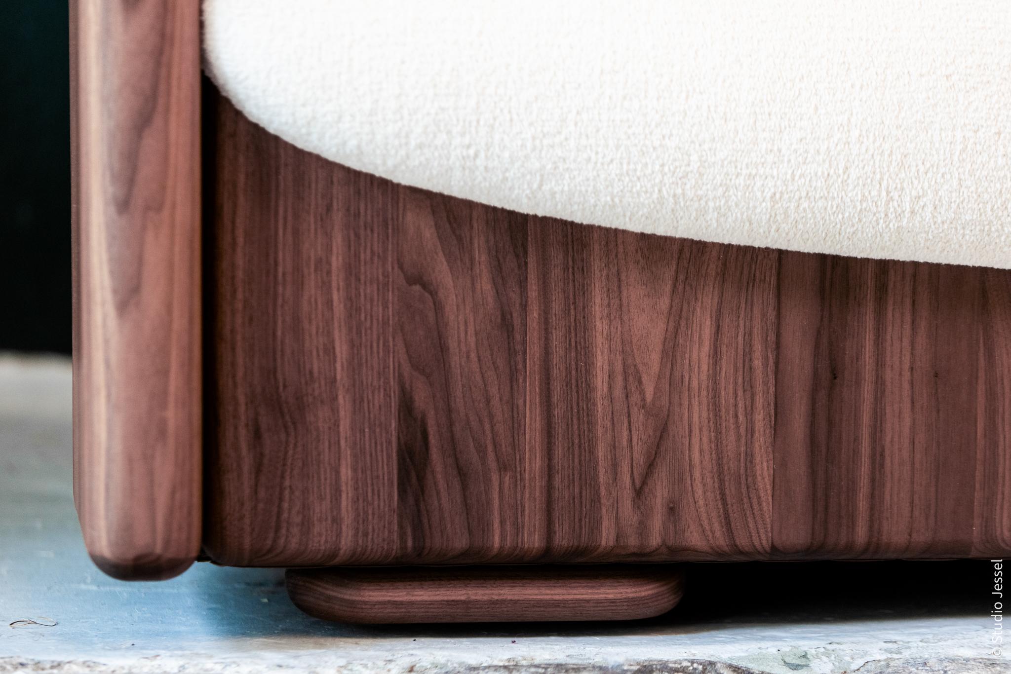 French Ecume Sofa by Guillaume Chevalier For Sale