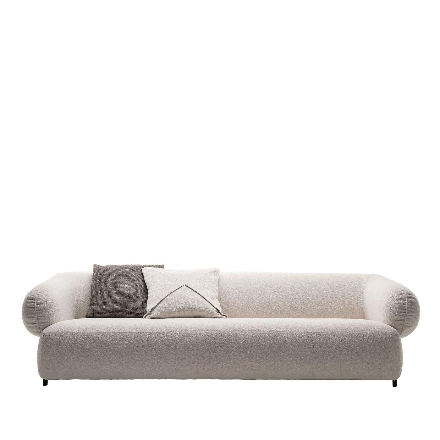 ED/50 000 Carol 3-Seater White Sofa In New Condition For Sale In Milan, IT