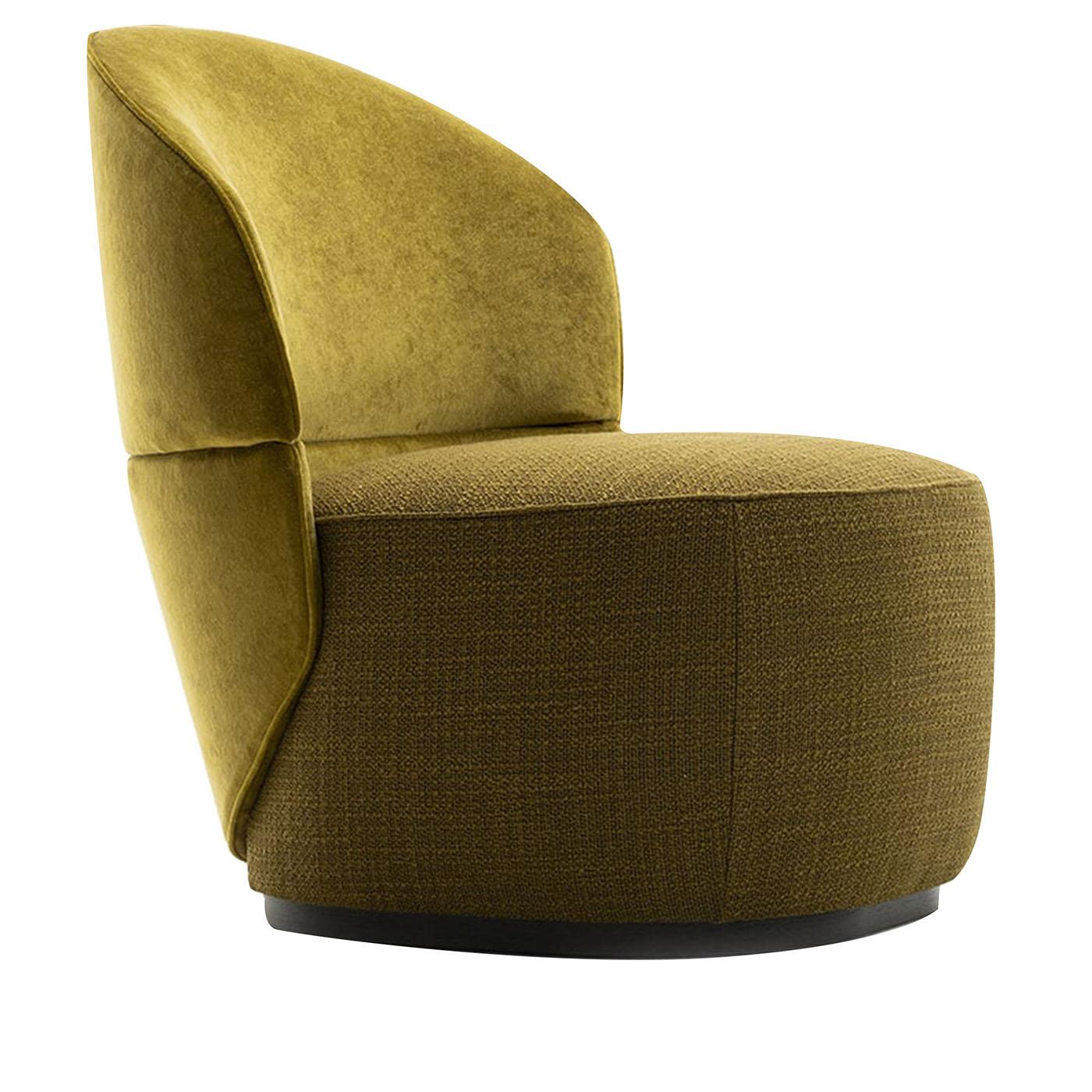 ED/50 004 Alma Acid-Green Armchair In New Condition For Sale In Milan, IT