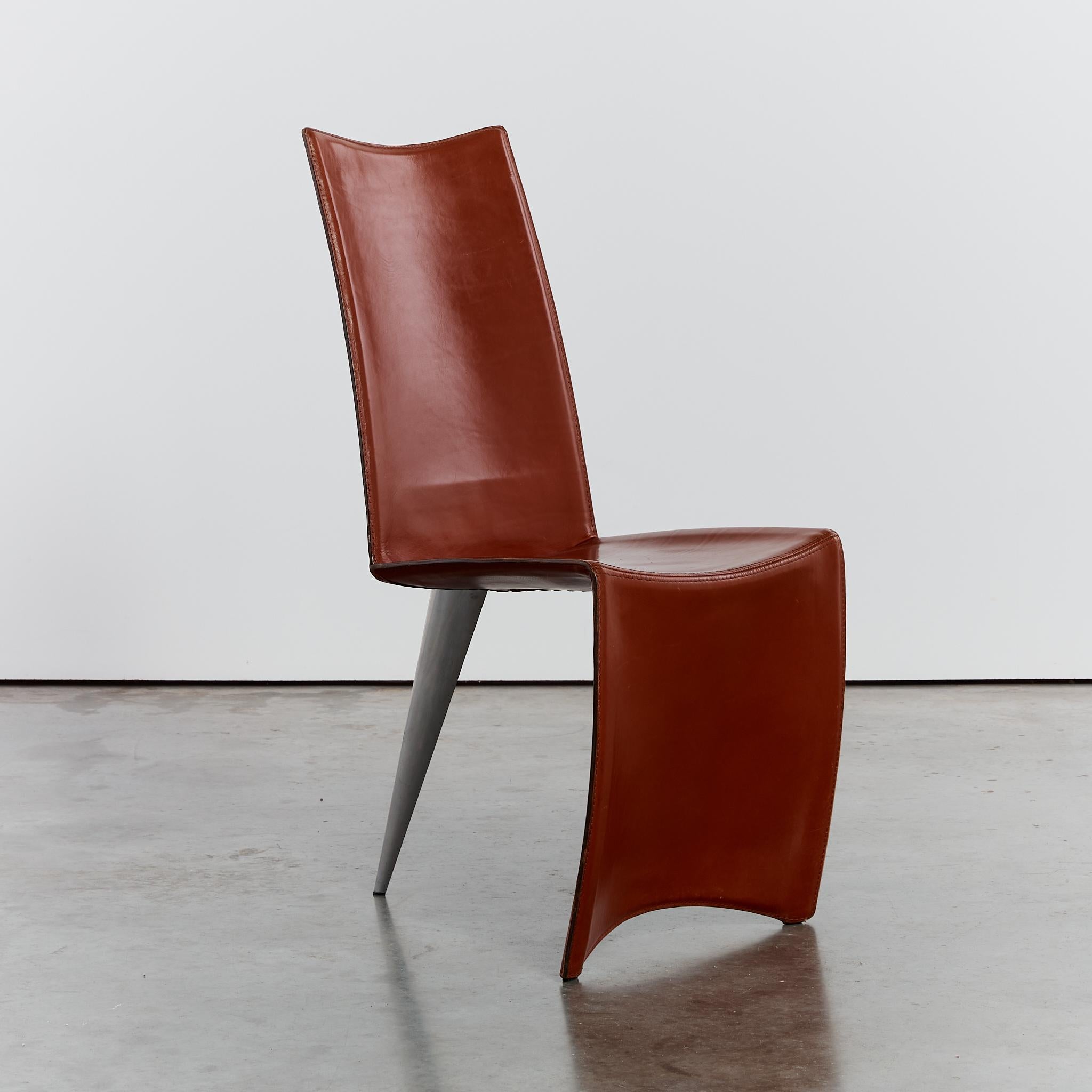 Ed Archer chair by Philippe Starck for Driade For Sale 4