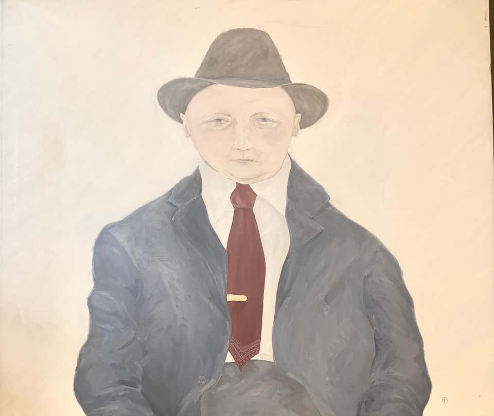 “Man with hat”