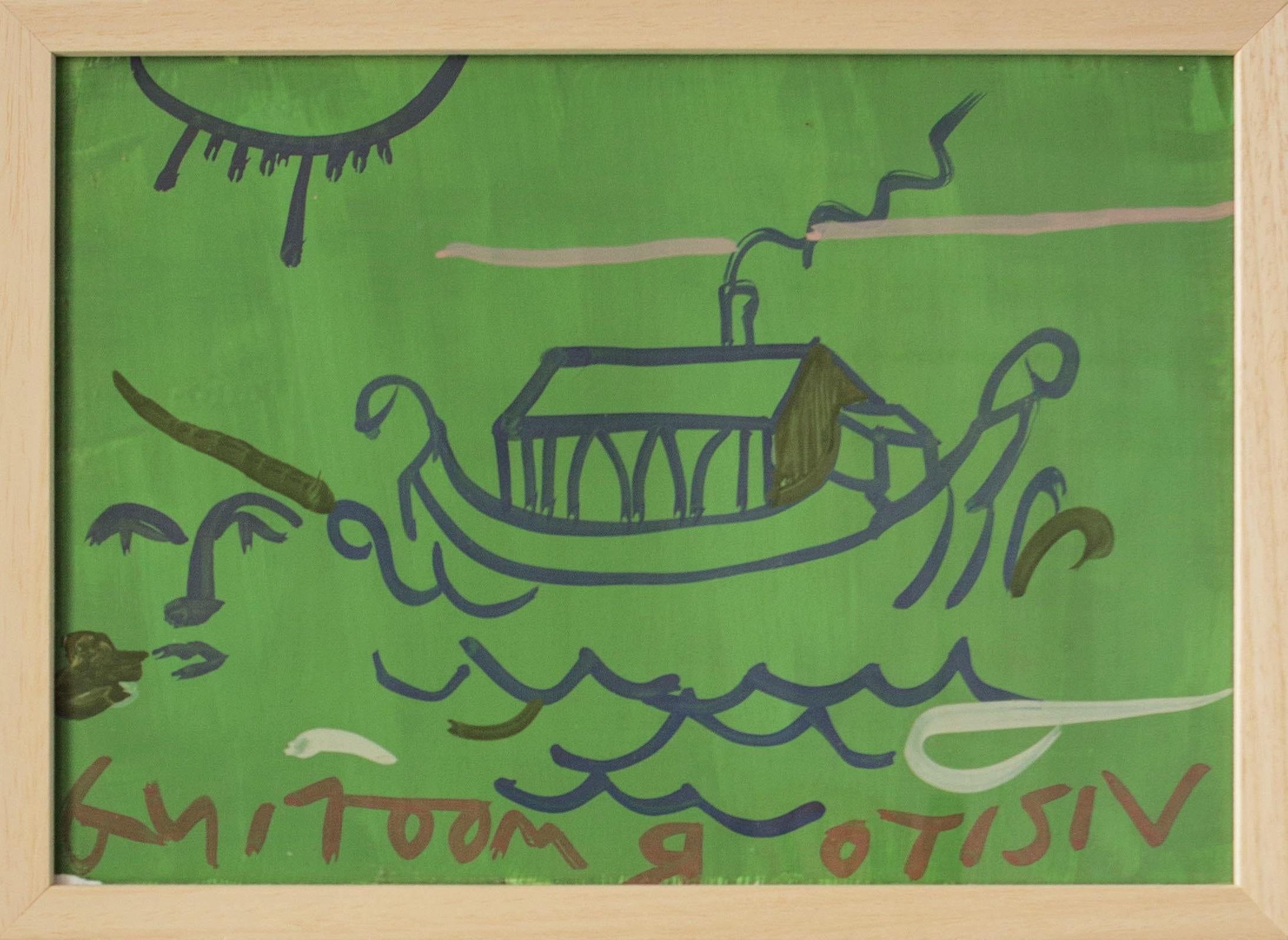 Ed Burkes CONTEMPORARY British Figurative Artist Pastel Color Ed