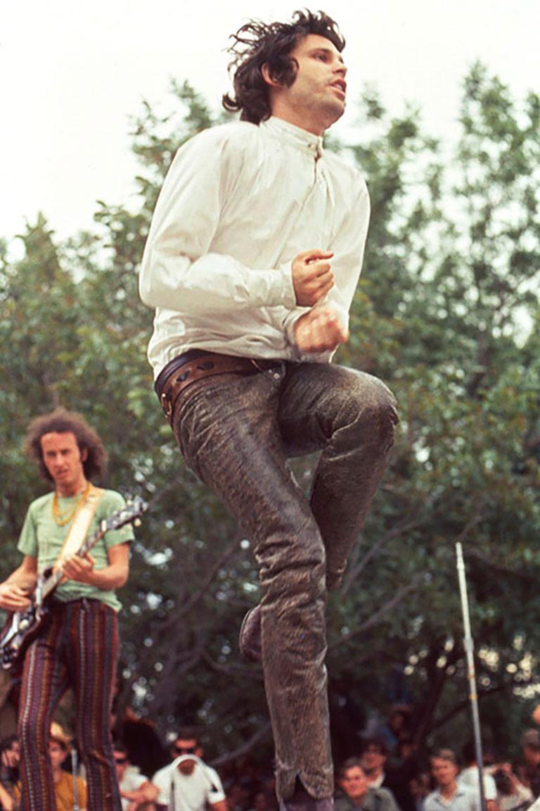 Jim Morrison in San Jose, 1968 (Ed Caraeff - Colour Photography)