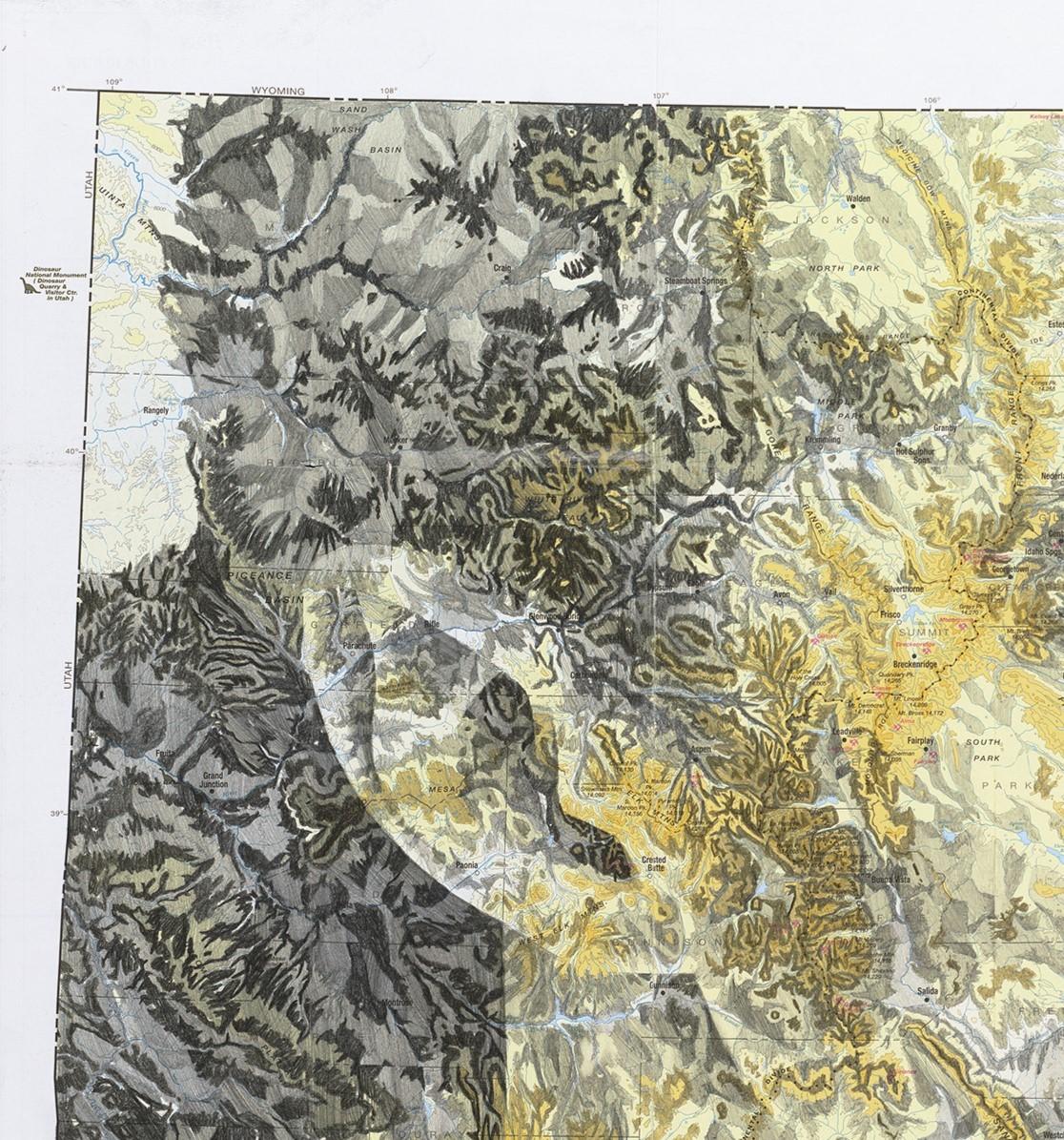 „Colorado Geological“ (2023) von Ed Fairburn, Druck in limitierter Auflage, Porträt im Angebot 2