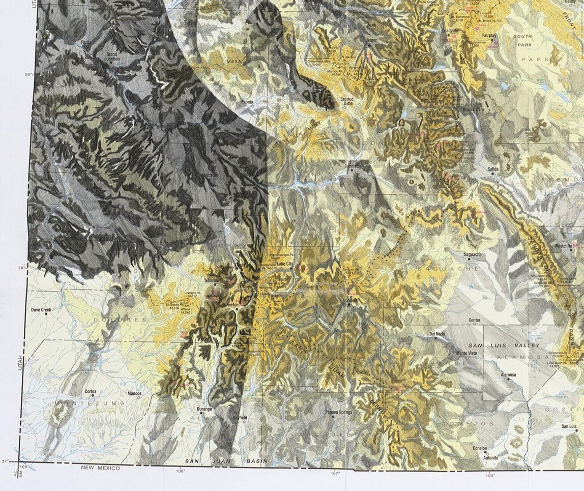 „Colorado Geological“ (2023) von Ed Fairburn, Druck in limitierter Auflage, Porträt im Angebot 3