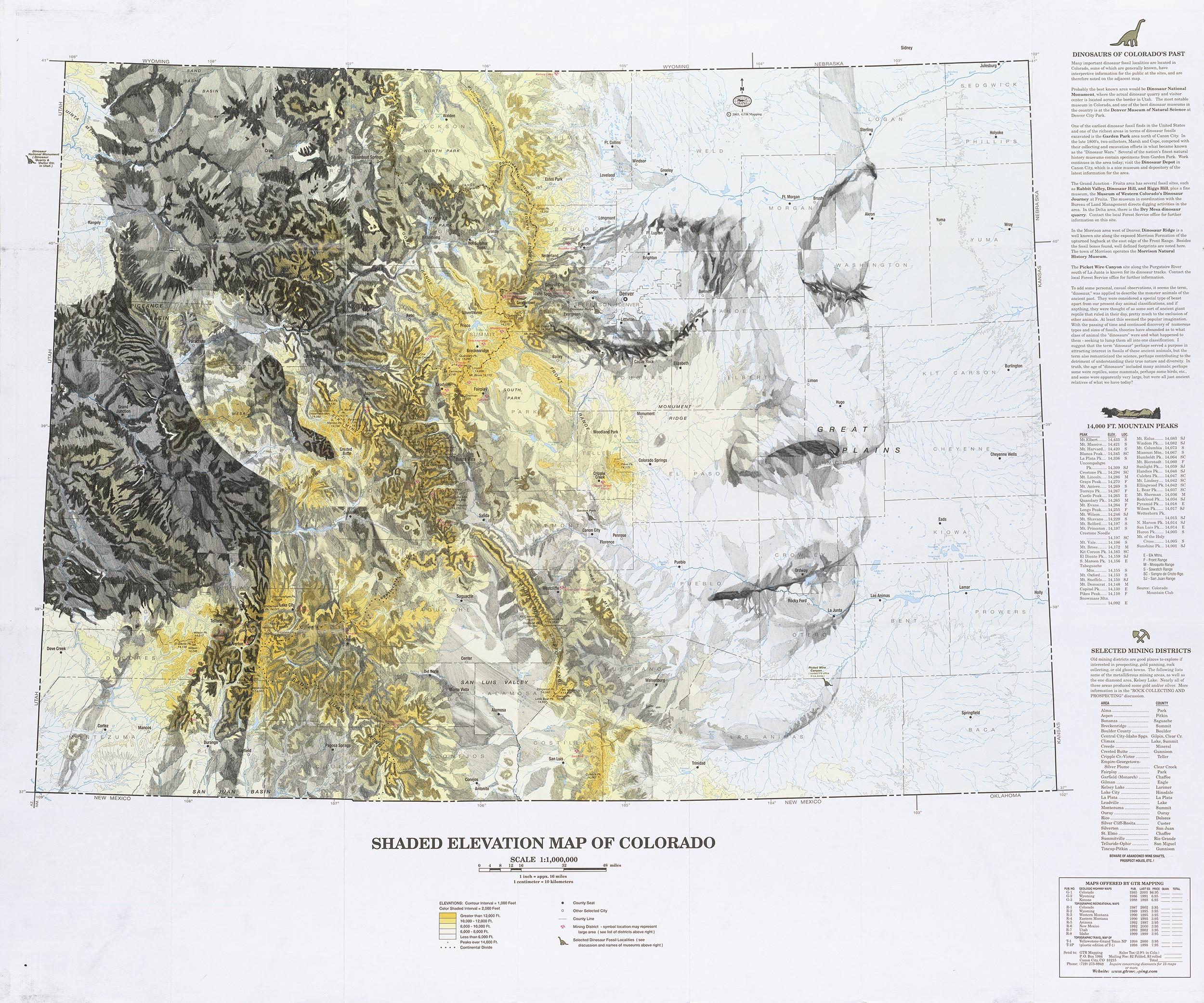 "Colorado Geological" (2023) By Ed Fairburn, Limited Edition Print, Portrait