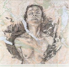 "Keswick" By Ed Fairburn, Limited Edition Poster Print, Nude Portrait of Woman