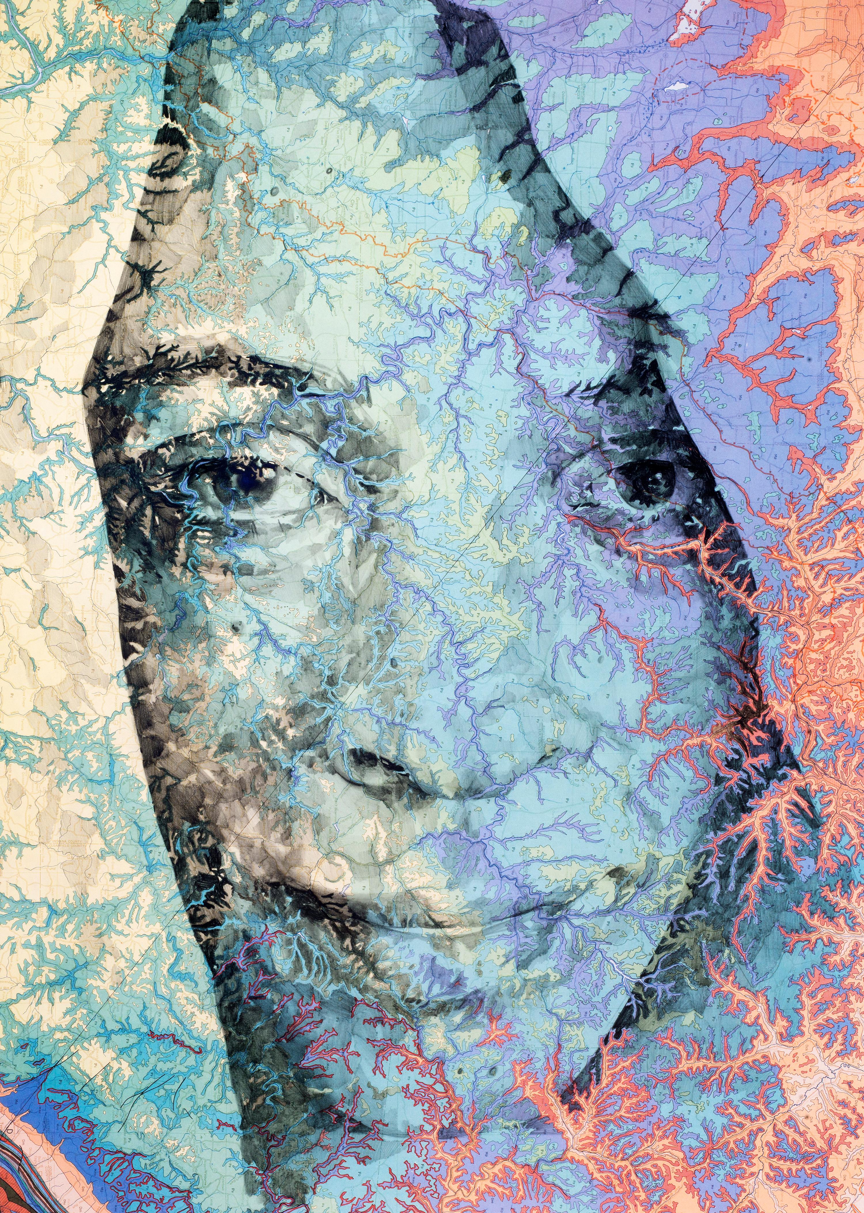 "Pennsylvania" (2022) Limited Edition Poster Print, Portrait of Woman