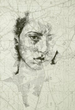"Western Front" (2024) Limited Edition Poster Print, Portrait of Woman