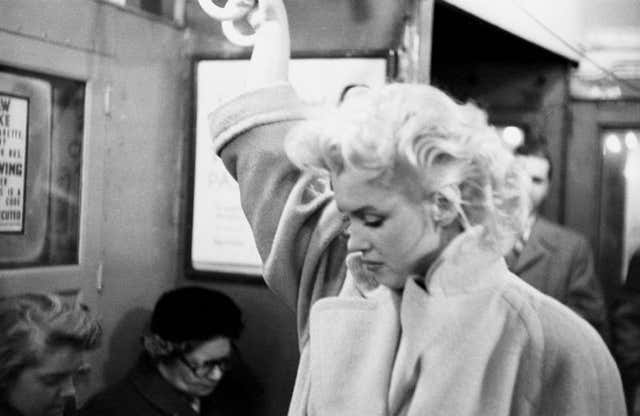 Ed Feingersh - Marilyn In Grand Central Station For Sale at 1stDibs