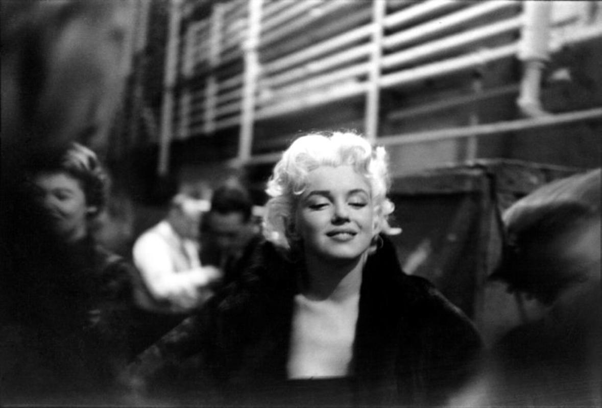 Ed Feingersh Portrait Photograph - Marilyn Takes It To The Streets