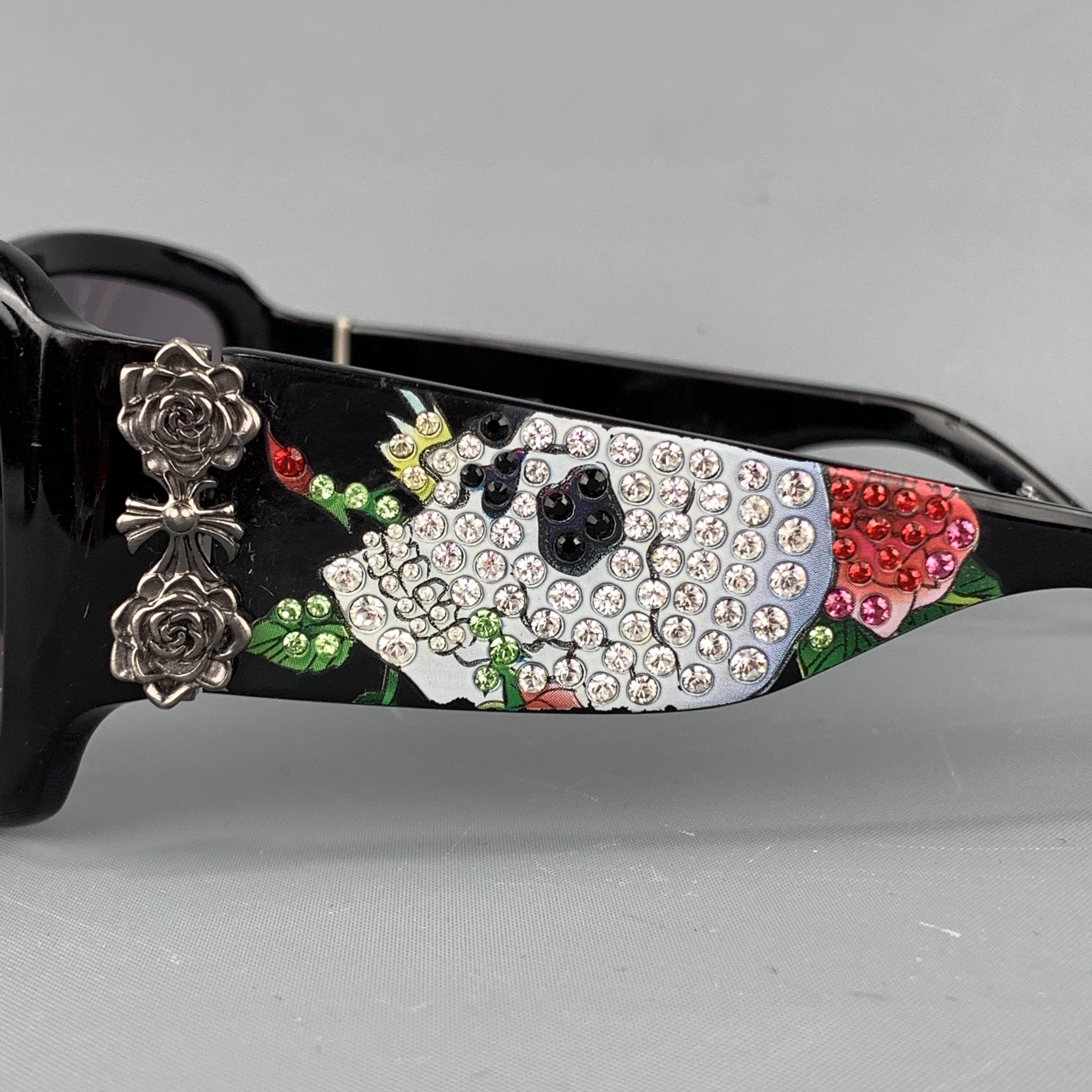 ed hardy sunglasses with swarovski crystals