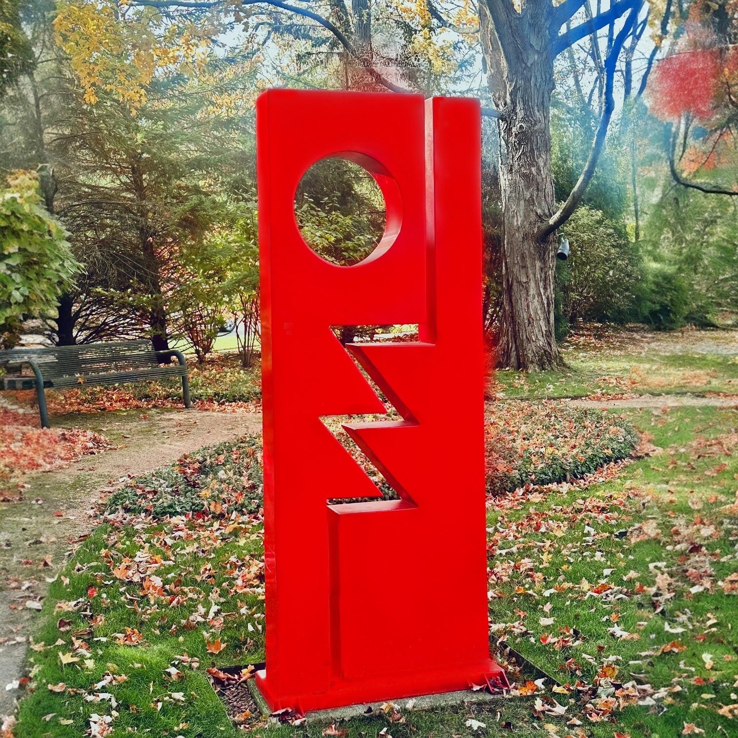 Ed Haugevik “UNION” Monumental Abstract Sculpture, 188 For Sale 3
