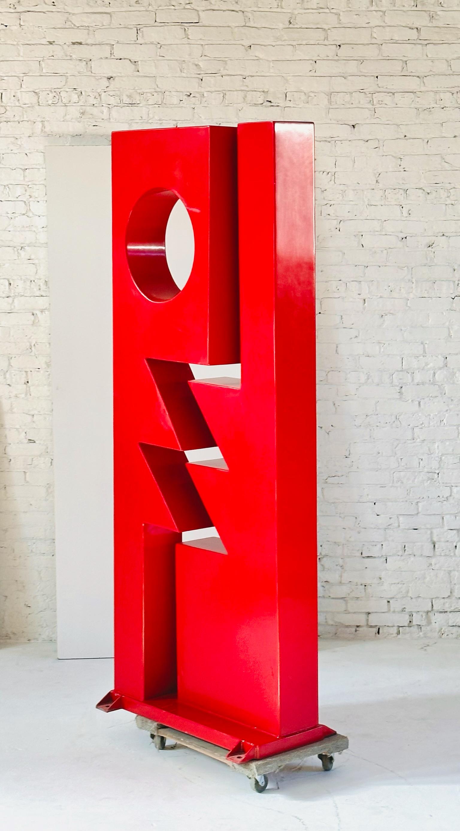 American Ed Haugevik “UNION” Monumental Abstract Sculpture, 188 For Sale