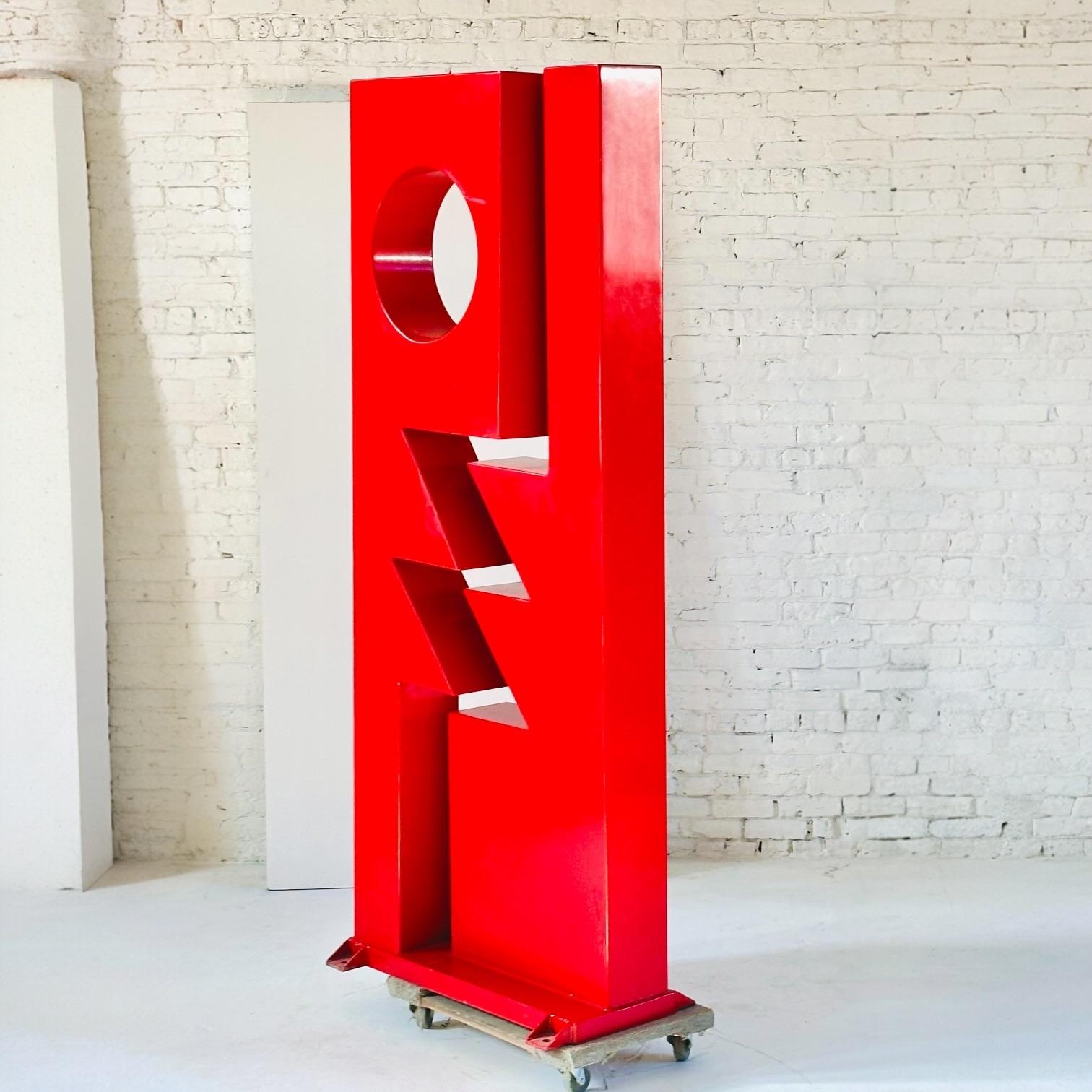 Ed Haugevik “UNION” Monumental Abstract Sculpture, 188 In Good Condition For Sale In Chicago, IL