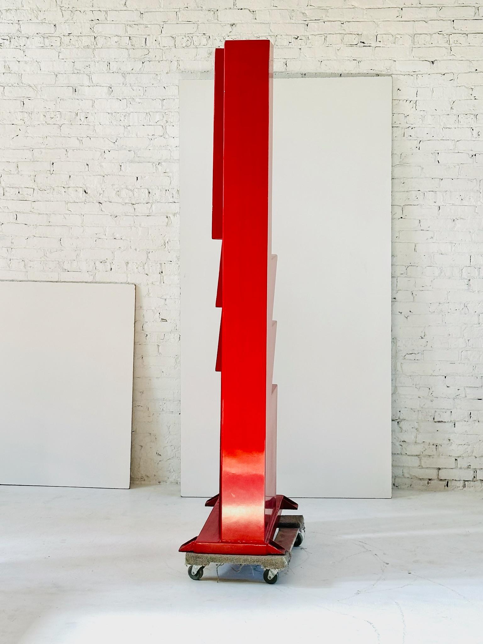 Late 20th Century Ed Haugevik “UNION” Monumental Abstract Sculpture, 188 For Sale