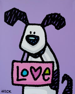 "Love"   Acrylic on Canvas 30x20"