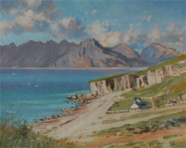 Ed Hunter Ed Hunter 20th Century Acrylic, Cuillin From Elgol For