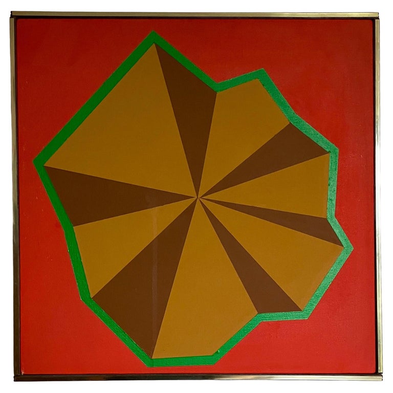 Reg Holmes, Oil on Canvas, 1969 For Sale