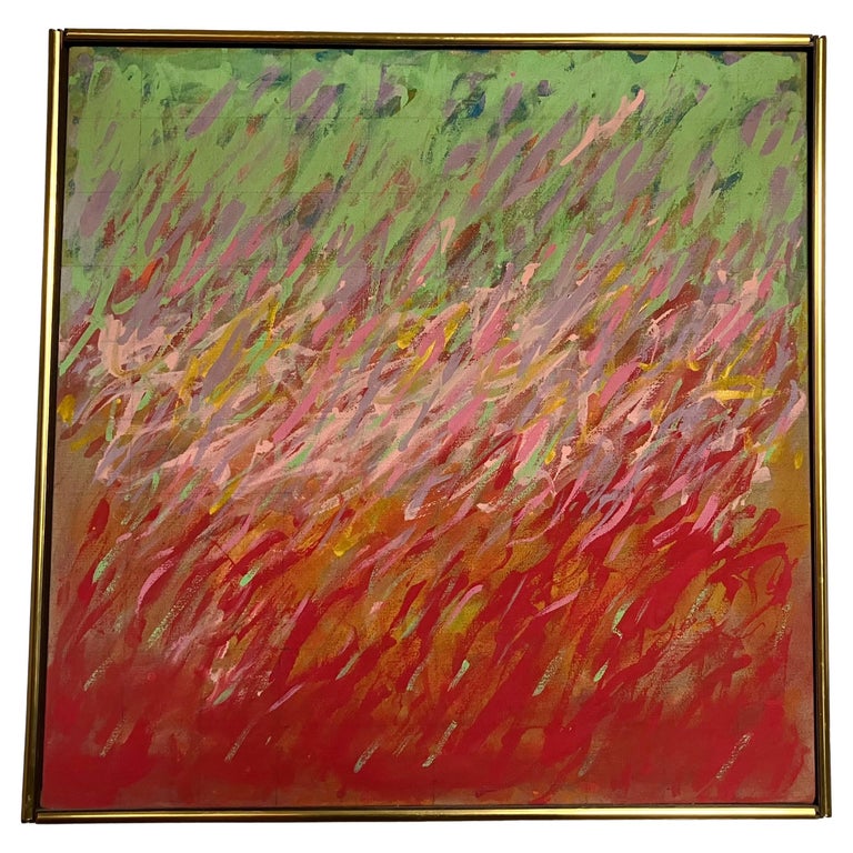 Ed Kerns, Oil on Canvas, 1971 For Sale