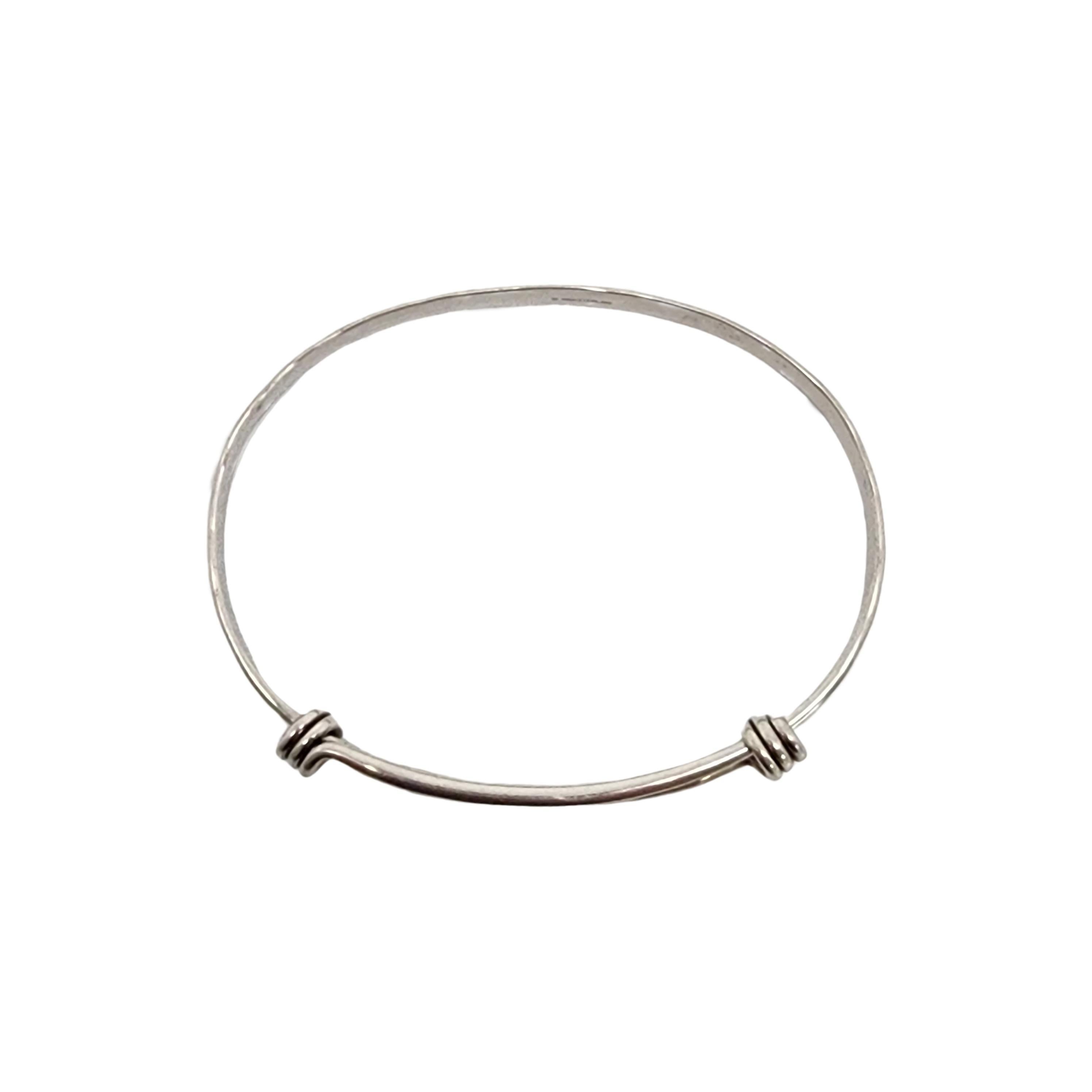 Ed Levin Sterling Silber Signatur Slide Armreif Armband #15367 Damen