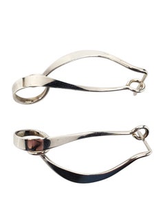 Orecchini a spirale pendenti in argento sterling di Ed Levin #24710