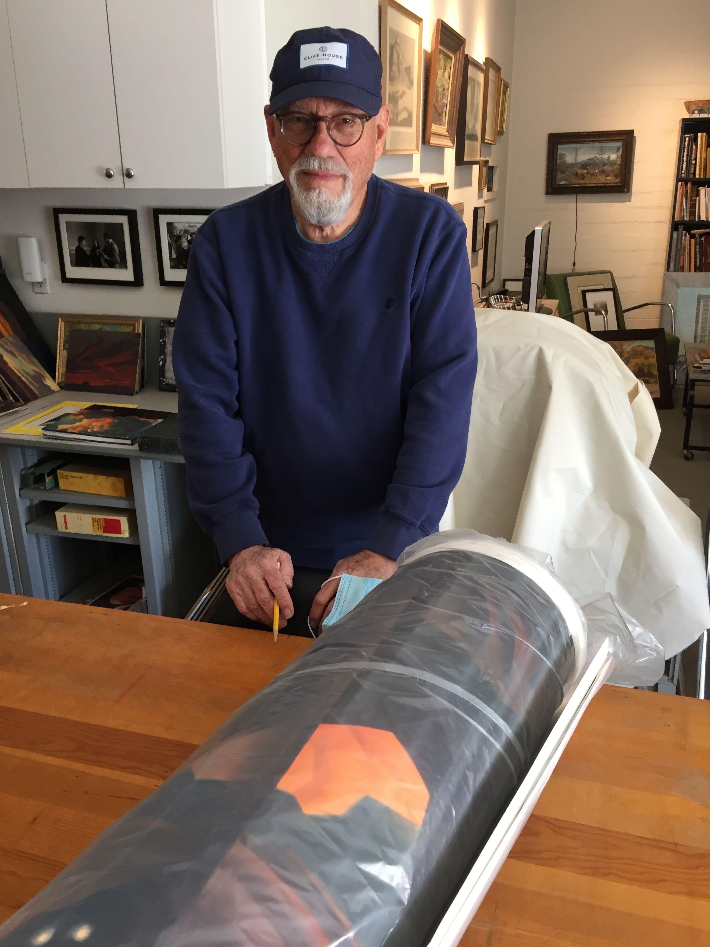 Ed Mell, Este palomino no es amigo mío, Tamaño gigante, 54 x 36 pulgadas , Special Ed en venta 1