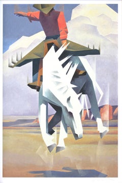 Ed Mell, This Palomino Ain't No Pal of Mine, Giant Size, 54 x 36 in , Special Ed