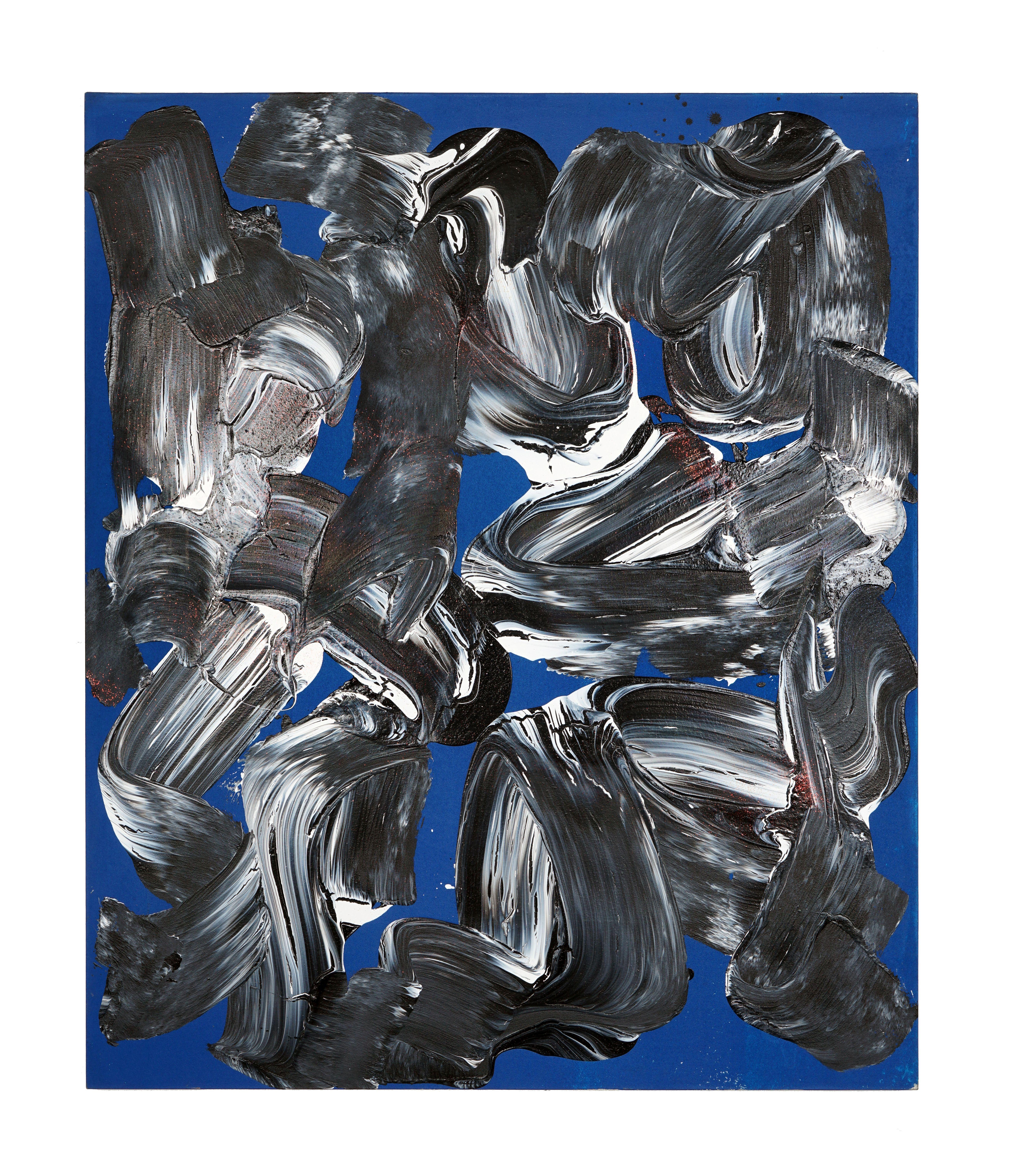 Ed Moses Abstract Painting – Liam Nr. 4
