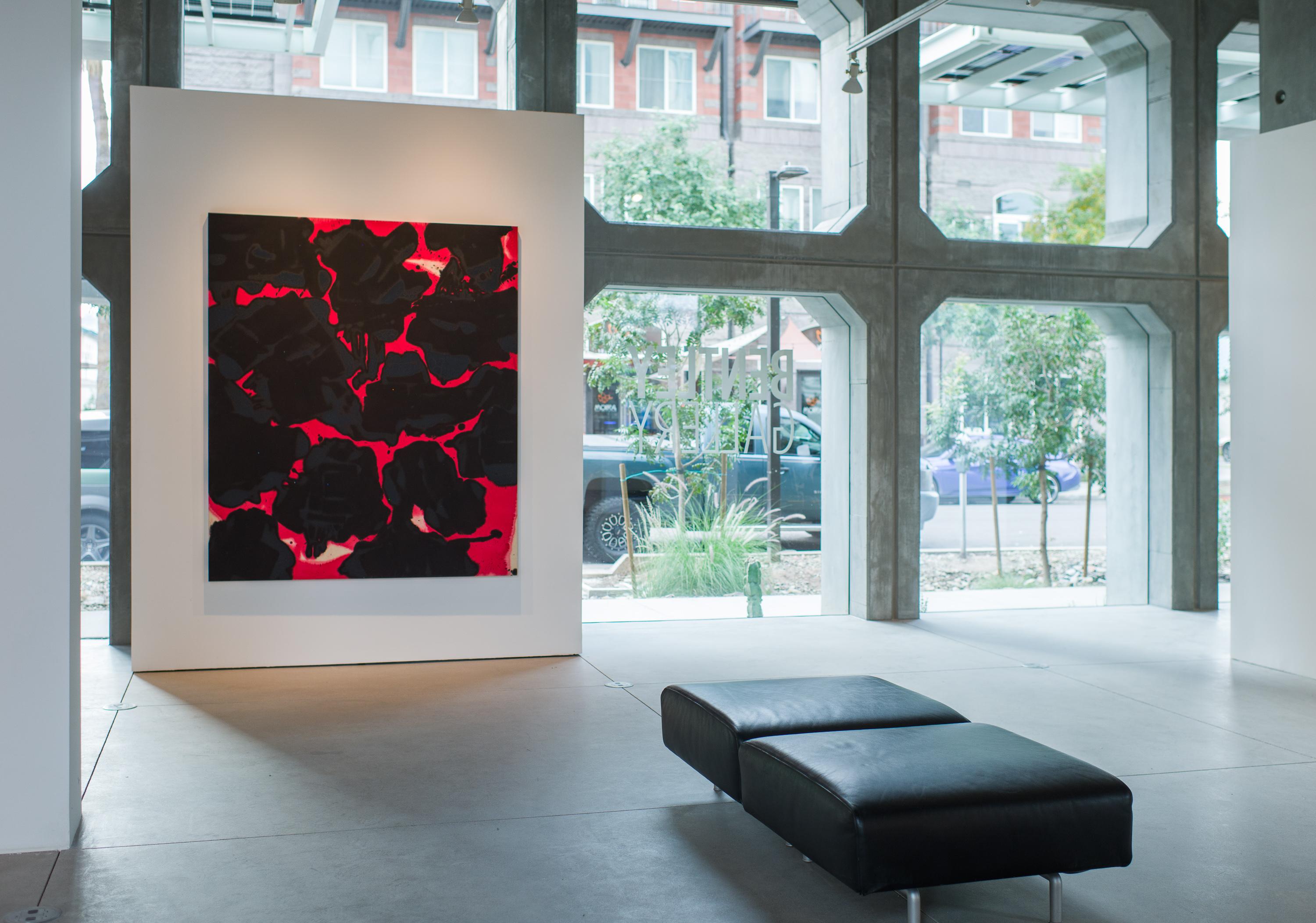 Il Grande Rosso - Abstract Painting Nero di Ed Moses