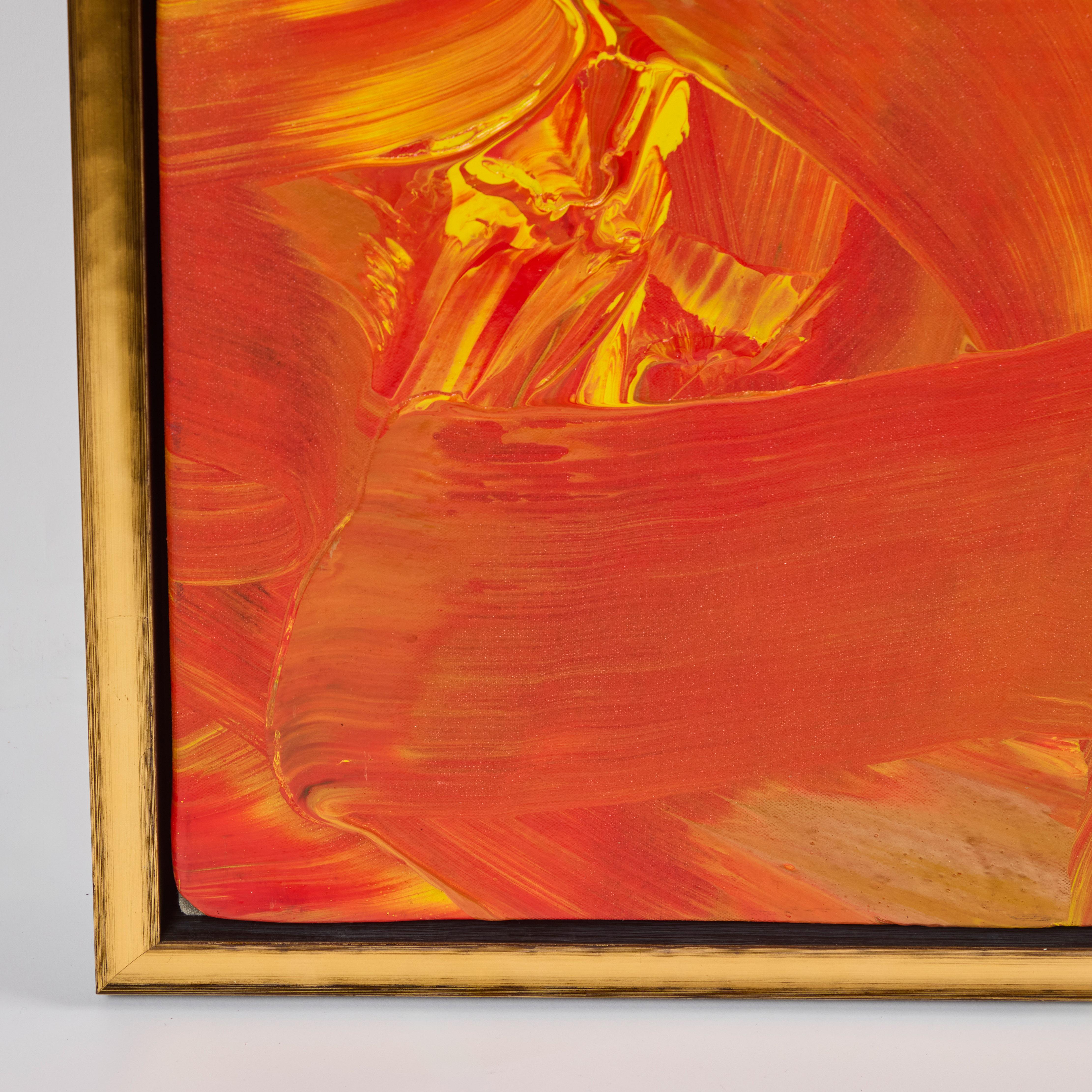 Y Branco 17 - Abstract Painting Marrone di Ed Moses