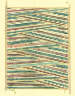 Ed Moses 'New Paintings & Drawings' Poster d'epoca, 1972