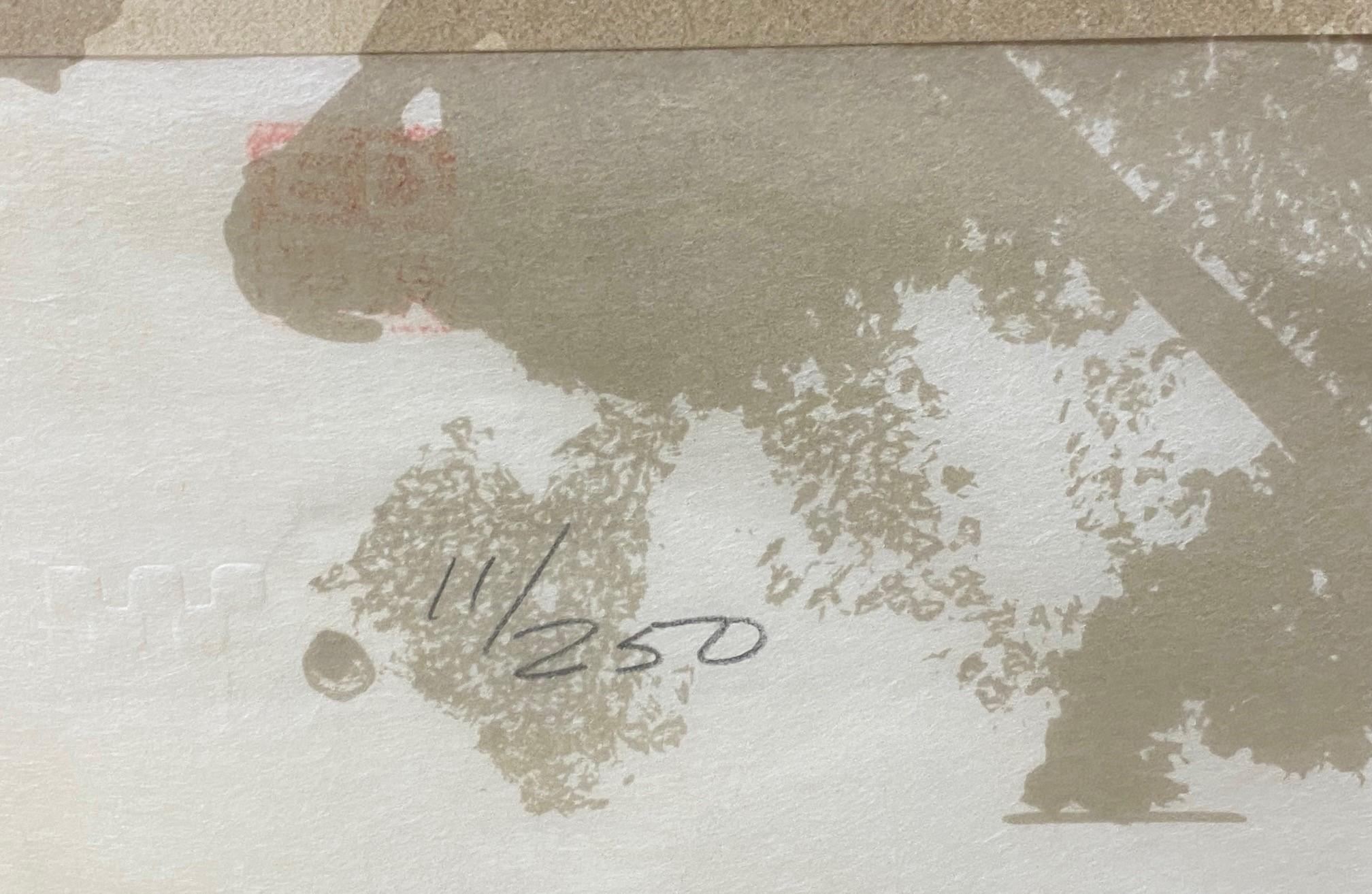 Ed Moses Edición Limitada Firmada Serigrafía 