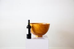 Ed Moulthrop (1916-2003) 15" Turned Sweet Gum wood footed Large Bowl