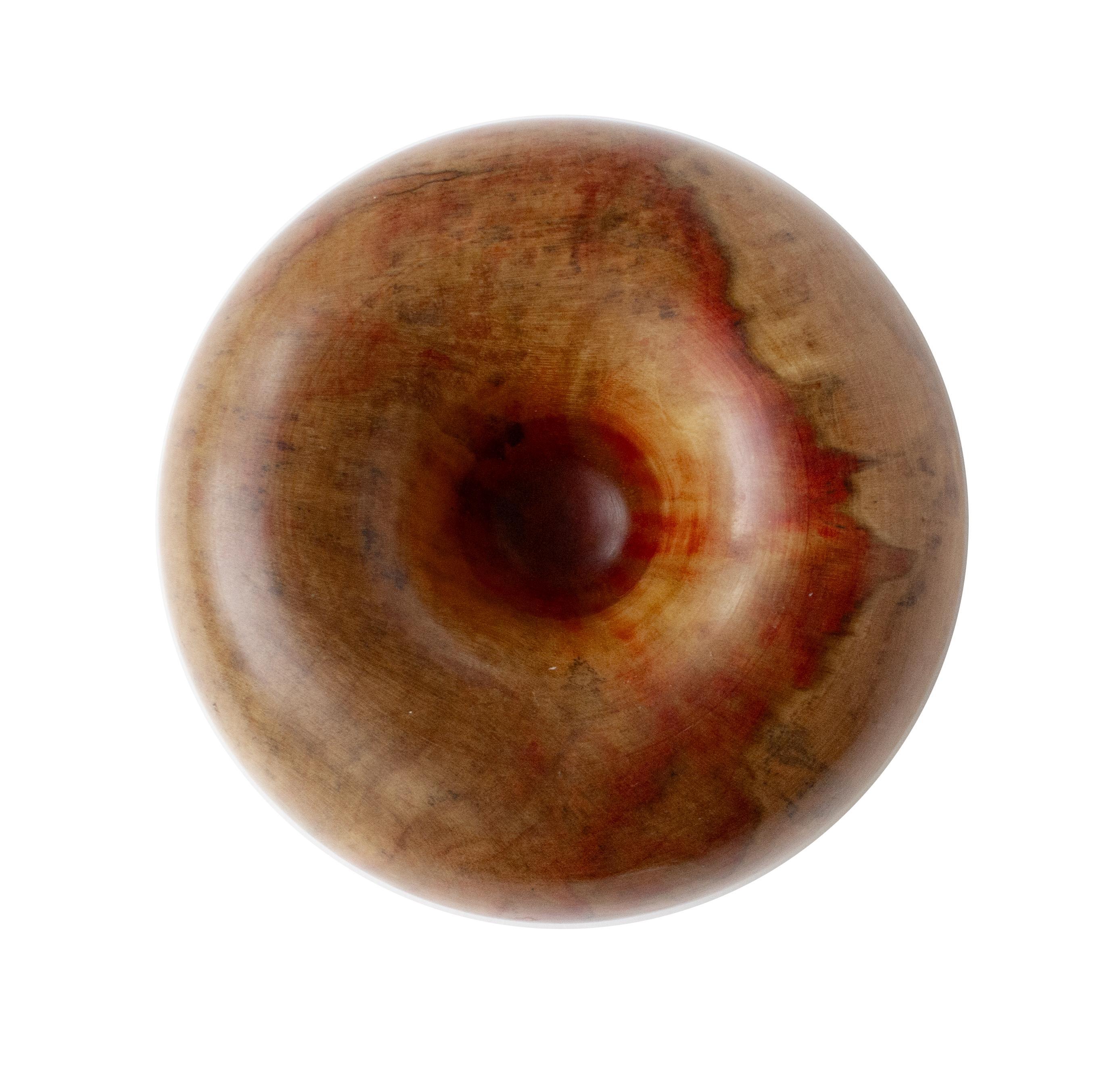 Donut-Schale von Edward Moulthrop  (1916-2003) , betitelt 