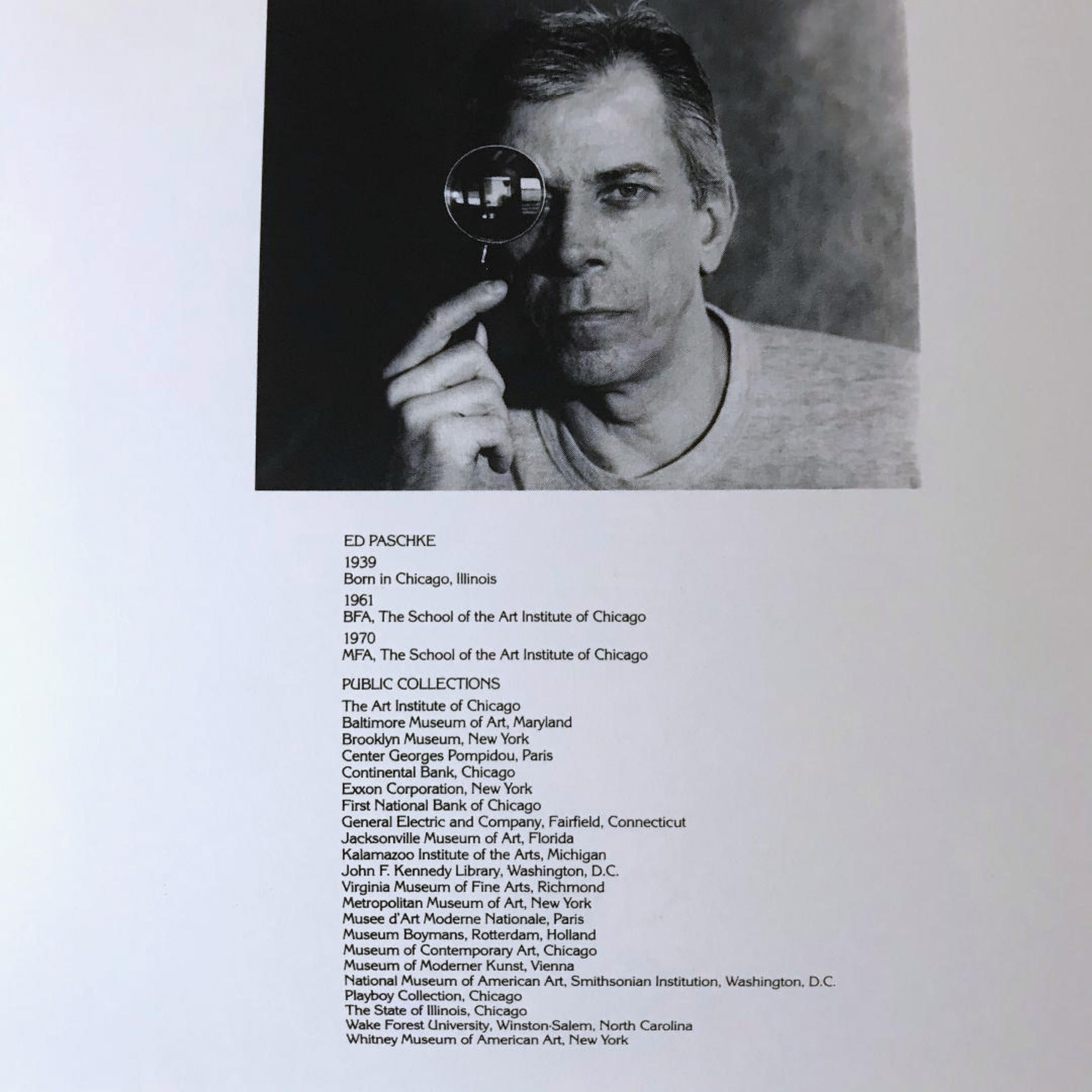 BAD (Siebdruck und Lithographiedruck) des bekannten Chicagoer Expressionisten – Print von Ed Paschke