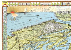 Original 'The Evergreen Playground' Easter Washington State map