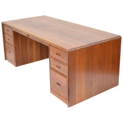 Ed Rizzardi Solid Walnut Executive Desk